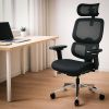 Офісне крісло Mealux D2 Air Fabric Black (HF-D2 F/B) зображення 11