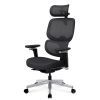 Офісне крісло Mealux D2 Air Fabric Black (HF-D2 F/B) зображення 3
