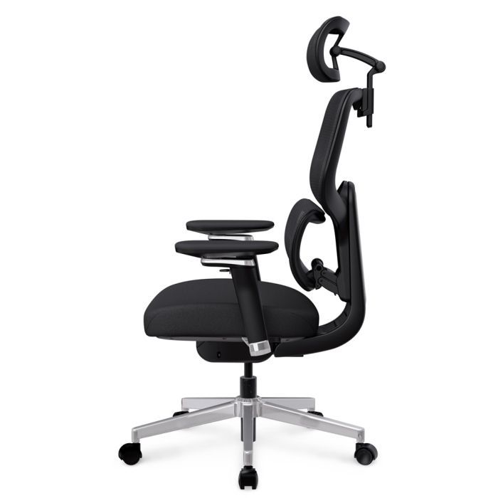 Офісне крісло Mealux D2 Air Fabric Black (HF-D2 F/B) зображення 4