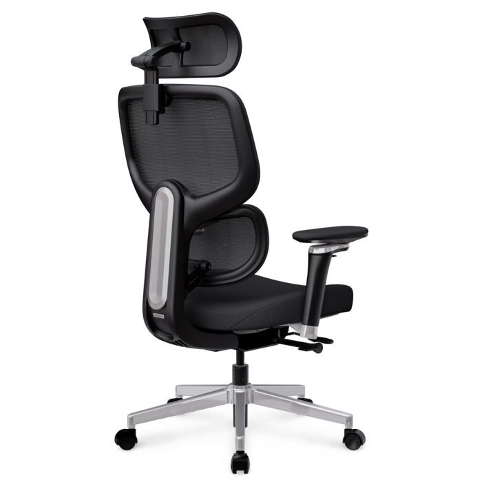 Офісне крісло Mealux D2 Air Fabric Black (HF-D2 F/B) зображення 6