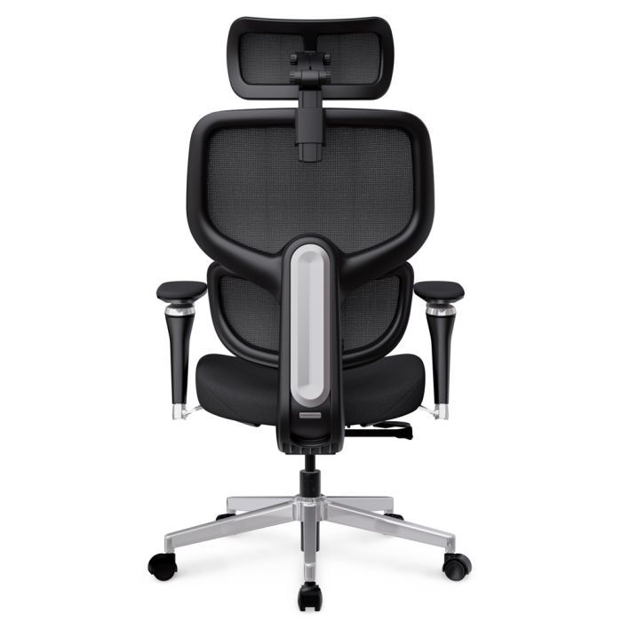 Офісне крісло Mealux D2 Air Fabric Black (HF-D2 F/B) зображення 7