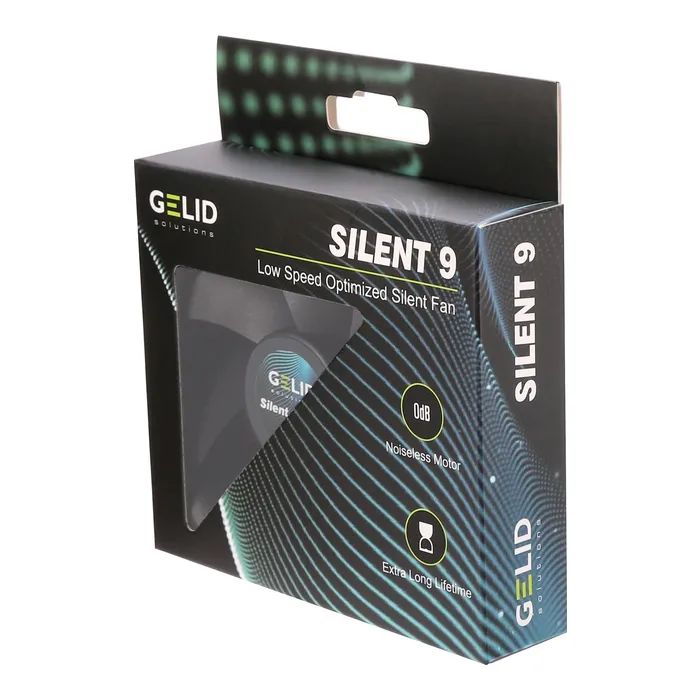 Кулер до корпусу Gelid Solutions Silent 9 Black 90 mm (FN-PX09-16) зображення 4