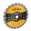 Диск пильный Tolsen с ТВС напайками по дереву 190х40Т*20мм Ultra тонкий (76435)