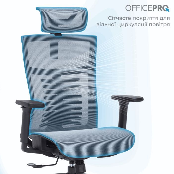 Офісне крісло OfficePro Balance OC620-B-DG-DG (OC620-B-DG-DG) зображення 4