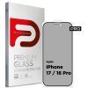 Скло захисне Armorstandart Pro Anti-spy Matte Apple iPhone 17 / 16 Pro (ARM86420)
