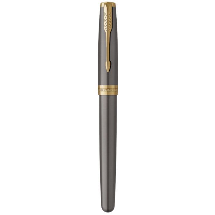 Ручка пір'яна Parker SONNET 17 Grey Lacquer GT  FP F (86 415) зображення 2