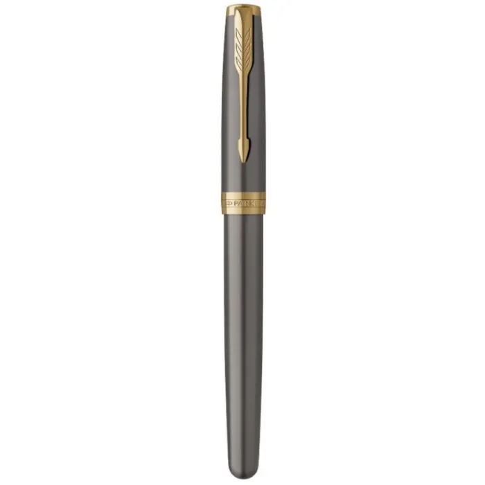 Ручка пір'яна Parker SONNET 17 Grey Lacquer GT  FP F (86 415) зображення 2