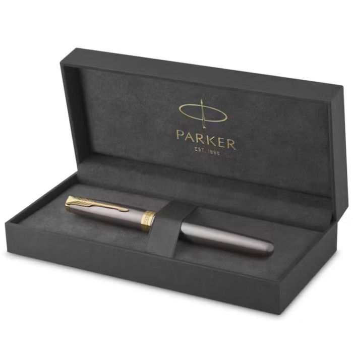 Ручка пір'яна Parker SONNET 17 Grey Lacquer GT  FP F (86 415) зображення 5