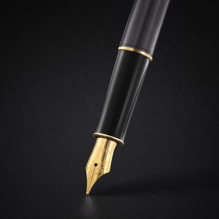 Ручка пір'яна Parker SONNET 17 Grey Lacquer GT  FP F (86 415) зображення 7