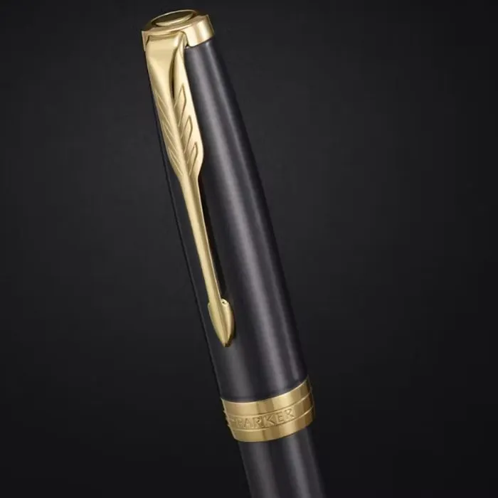 Ручка пір'яна Parker SONNET 17 Grey Lacquer GT  FP F (86 415) зображення 8