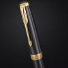 Ручка пір'яна Parker SONNET 17 Grey Lacquer GT  FP F (86 415) зображення 8