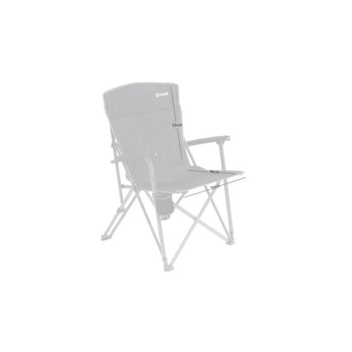Кресло складное Outwell Derwent Black (470444) (931753) изображение 2