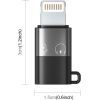 Переходник USB-C F to Lightning M charger-audio XoKo (AC-029) изображение 2