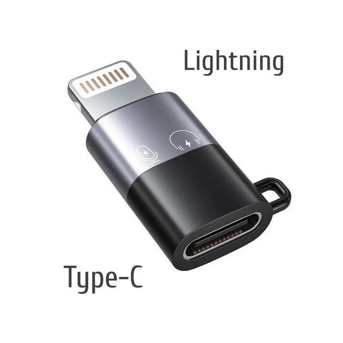 Переходник USB-C F to Lightning M charger-audio XoKo (AC-029) изображение 3