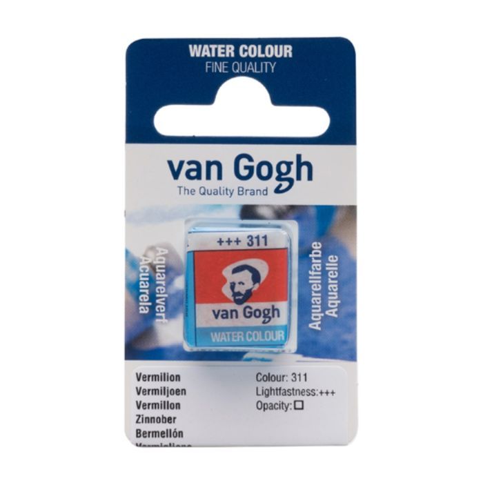 Акварельні фарби Royal Talens Van Gogh (311), Кіновар, кювета (8712079419141)