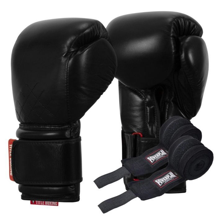 Боксерские перчатки Title Boxing Ko-Vert Black 16 oz (KOVBG 16 oz BK)