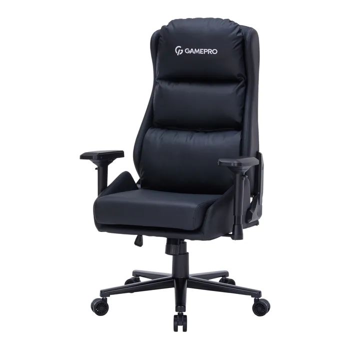 Крісло ігрове GamePro GC695B Black (GC695B) зображення 2