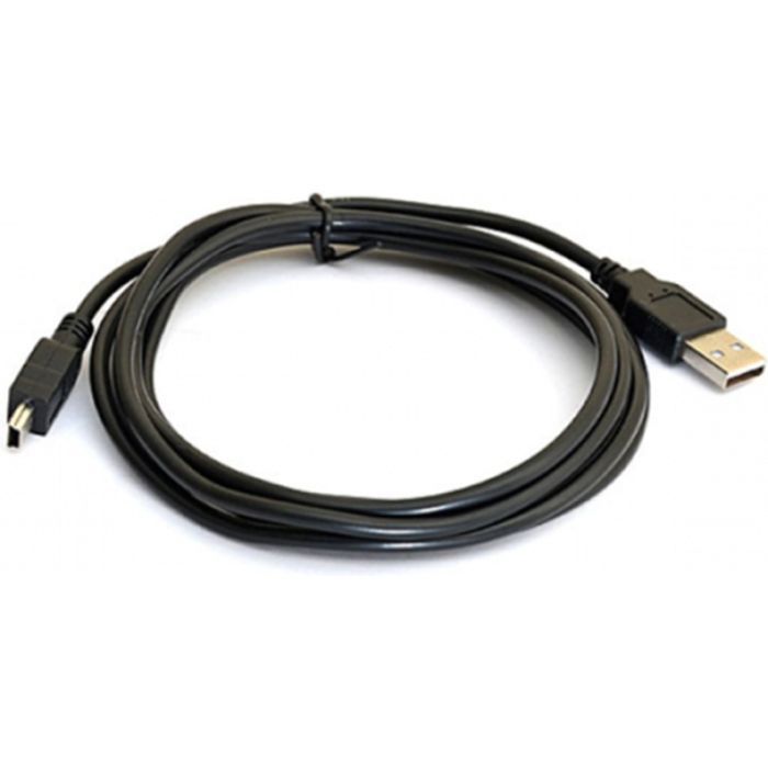 Дата кабель USB 2.0 AM to Mini 5P 1.5m black Voltronic (YT-C/AM-1.5MnB/5453)