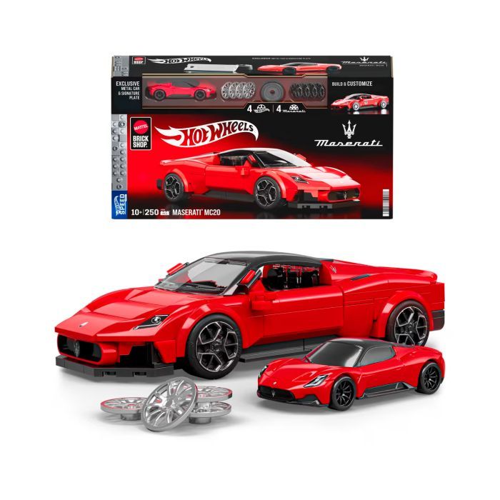 Конструктор Mattel Speed Maserati 250 деталей (JFR90)