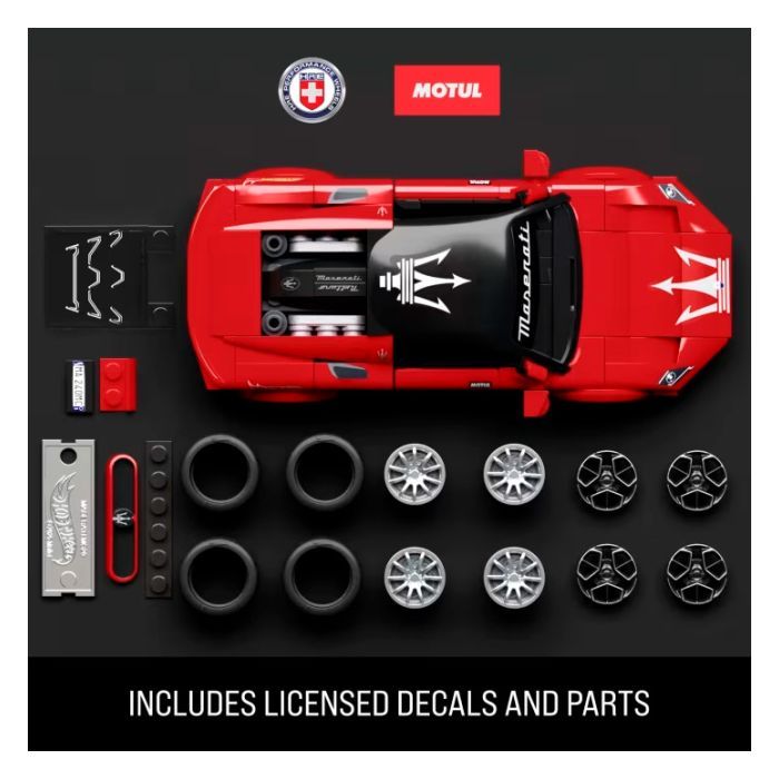 Конструктор Mattel Speed Maserati 250 деталей (JFR90) изображение 3