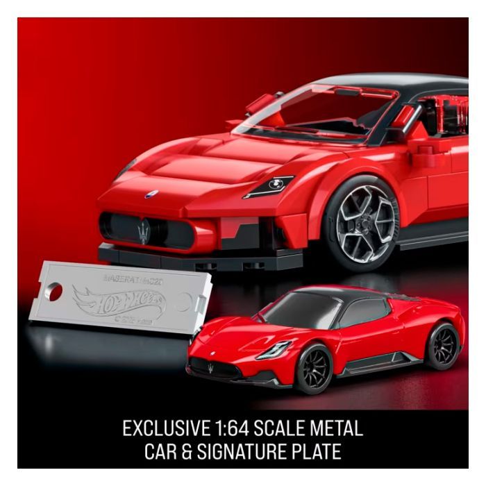 Конструктор Mattel Speed Maserati 250 деталей (JFR90) изображение 4