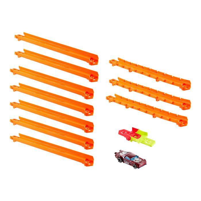 Автотрек Hot Wheels Track creator Дорожки для трека с машинкой (JDW43) изображение 2