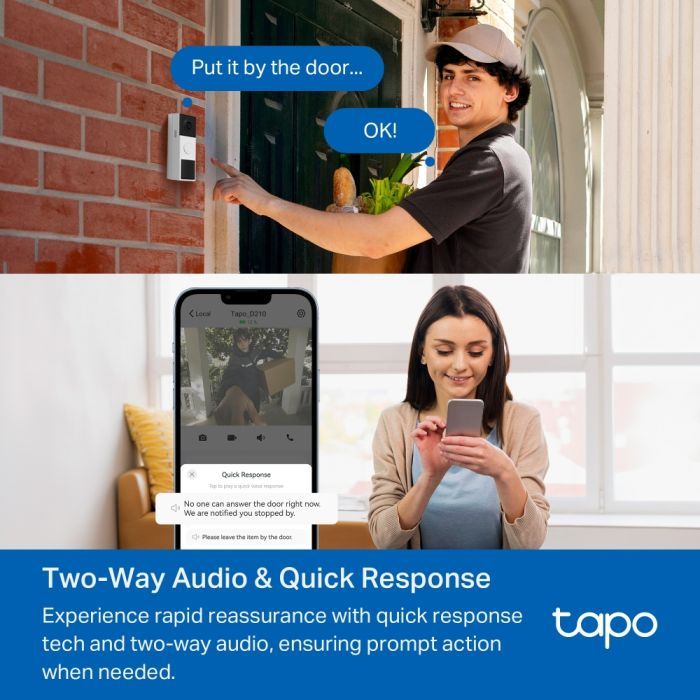 Дверной звонок TP-Link Tapo D210 (TAPO-D210) изображение 7
