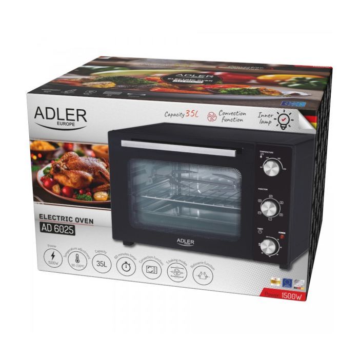 Электропечь Adler AD 6025 изображение 9