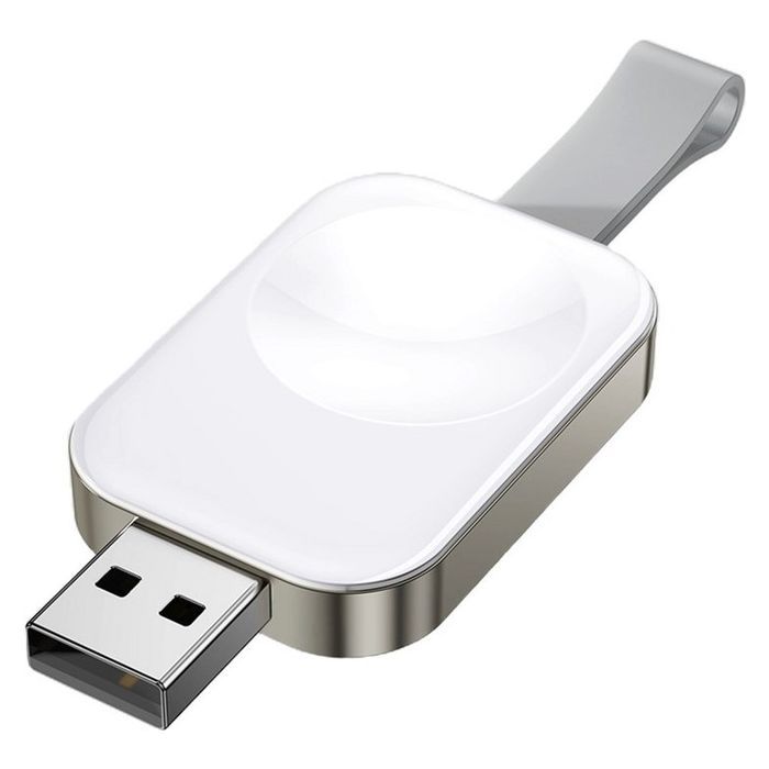 Зарядное устройство Essager Wireless charger for smart watch USB white (EWXA-YB02-Z)