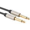 Кабель мультимедийный 6.35mm M to 6.35mm M 2.0m AV128 gray Ugreen (10638) изображение 2