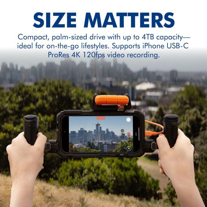 Накопитель SSD USB Type-C 4TB Rugged LaCie (STND4000400) изображение 7 Накопитель SSD USB Type-C 4TB Rugged LaCie (STND4000400) изображение 7