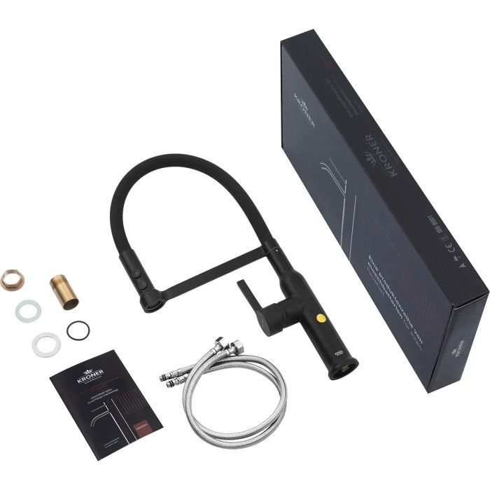 Смеситель Kroner Ersel-SCH03112BLK (CV035578) изображение 9