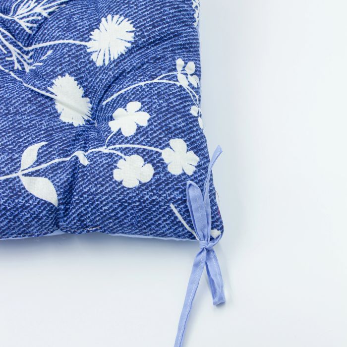 Подушка на стілець MirSon Бязь Принт 17-0547 Tasya 50х50 см (2200006276975) зображення 3