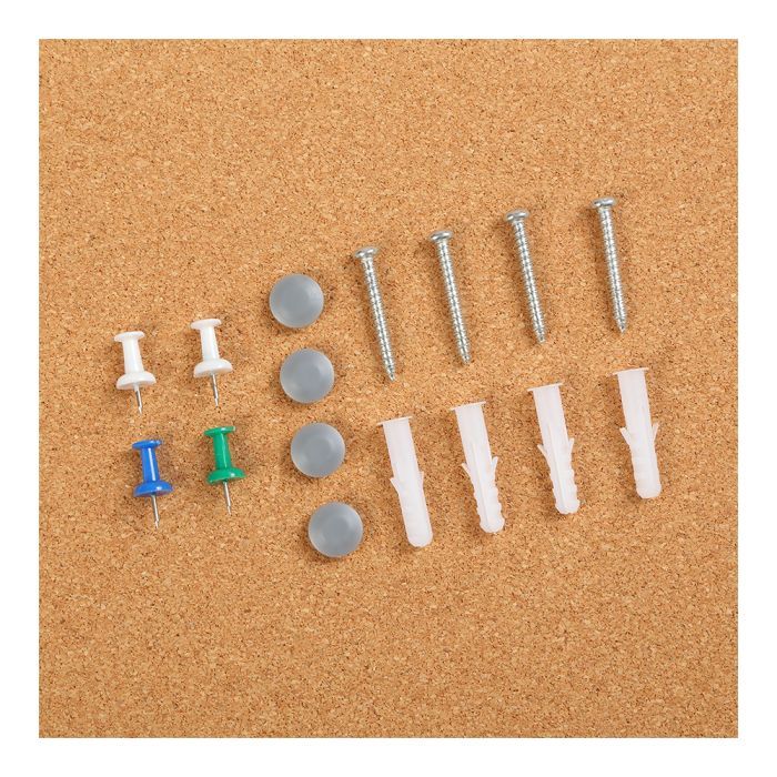 Офисная доска Buromax пробковая 100x150 см, алюминиевая рамка (BM.0051) изображение 5 Офисная доска Buromax пробковая 100x150 см, алюминиевая рамка (BM.0051) изображение 5