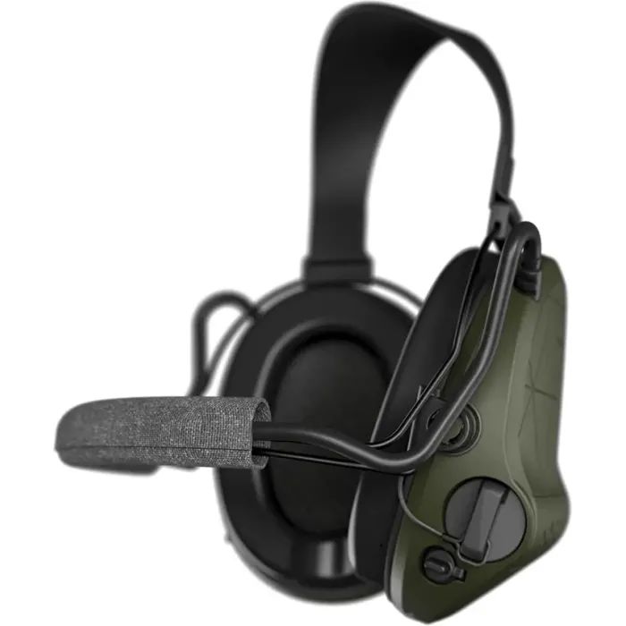 Тактичні навушники Sordin T2 Green з заднім тримачем. 4 режими (303006-20P) зображення 3