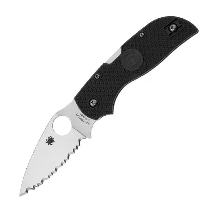 Ніж Spyderco Chaparral CTS XHP FRN Serrated Grey (C152SGY)