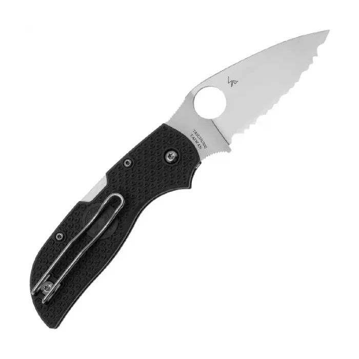 Ніж Spyderco Chaparral CTS XHP FRN Serrated Grey (C152SGY) зображення 5