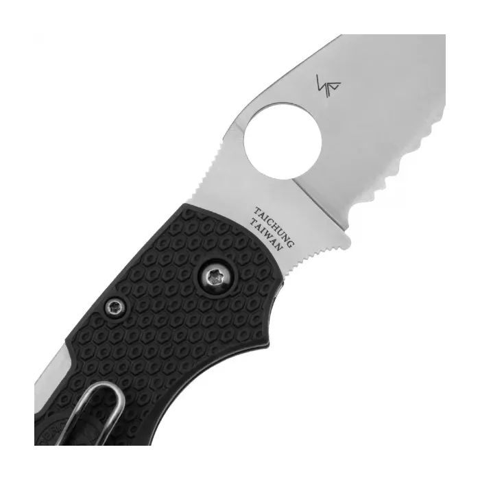 Ніж Spyderco Chaparral CTS XHP FRN Serrated Grey (C152SGY) зображення 8