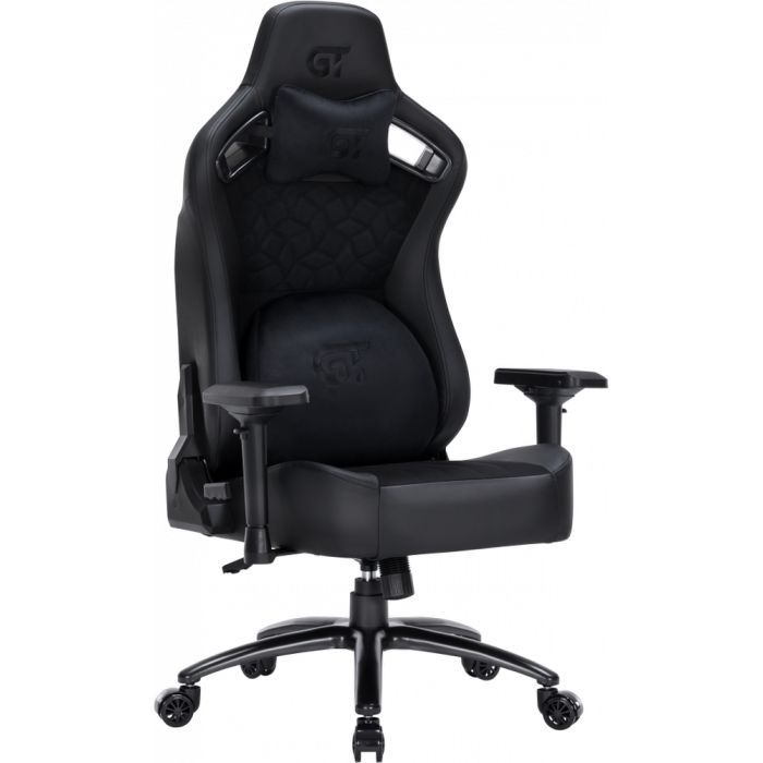 Кресло игровое GT Racer X-5184 Black (X-5184 Fabric Black) изображение 2