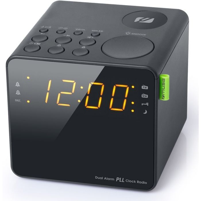 Настільний годинник Muse радіо-годинник (M-187 CR)