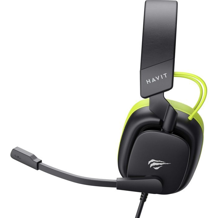 Навушники Havit H2048U USB 7.1 Black/Green (6939119034078) зображення 3