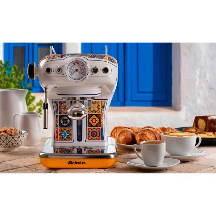 Ріжкова кавоварка еспресо Ariete 1389 POSITANO (00M13891PAR0) зображення 6