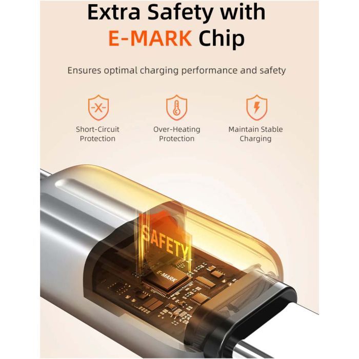 Дата кабель USB-C to USB-C 2.0m PD240W Cabletime (CA915736) изображение 2