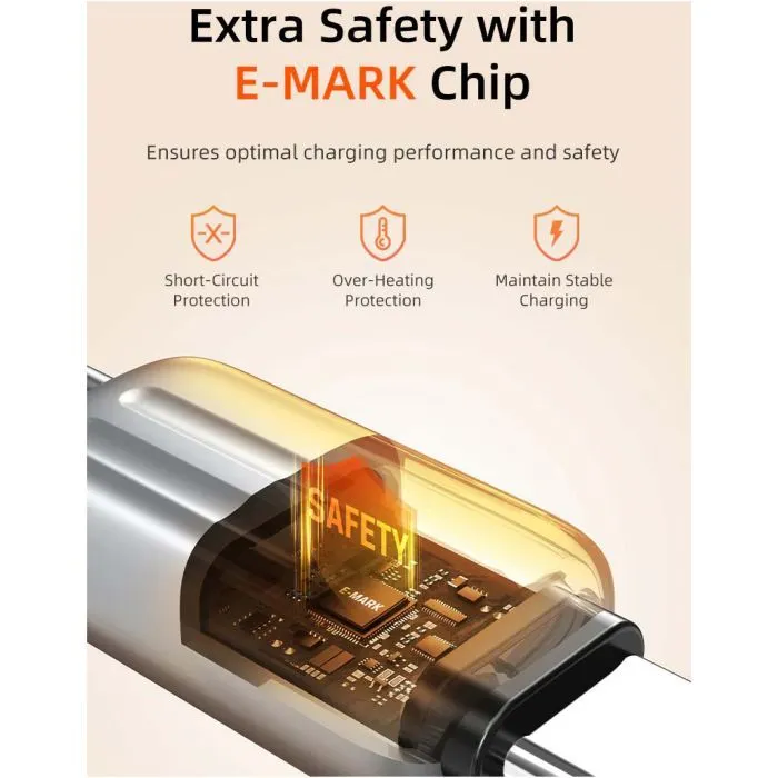 Дата кабель USB-C to USB-C 2.0m PD240W Cabletime (CA915736) изображение 2