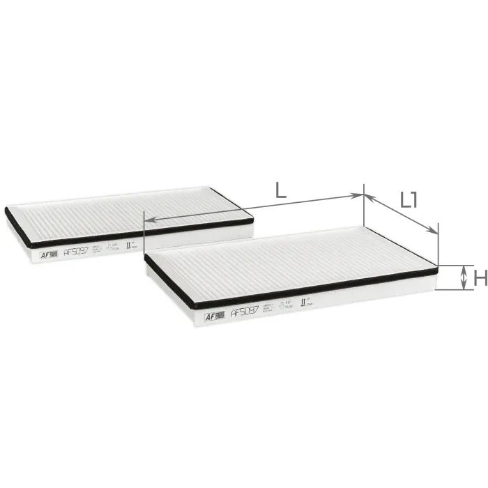 Фильтр салона ALPHA FILTER AF5097-2