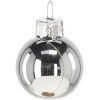 Елочная игрушка Chomik скляні кульки 11 шт, 3 см, колір мікс срібний, білий (5900779882195) изображение 4