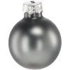 Елочная игрушка Chomik скляні кульки 11 шт, 3 см, колір мікс срібний, білий (5900779882195) изображение 6