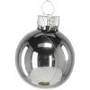Елочная игрушка Chomik скляні кульки 11 шт, 3 см, колір мікс срібний, білий (5900779882195) изображение 7
