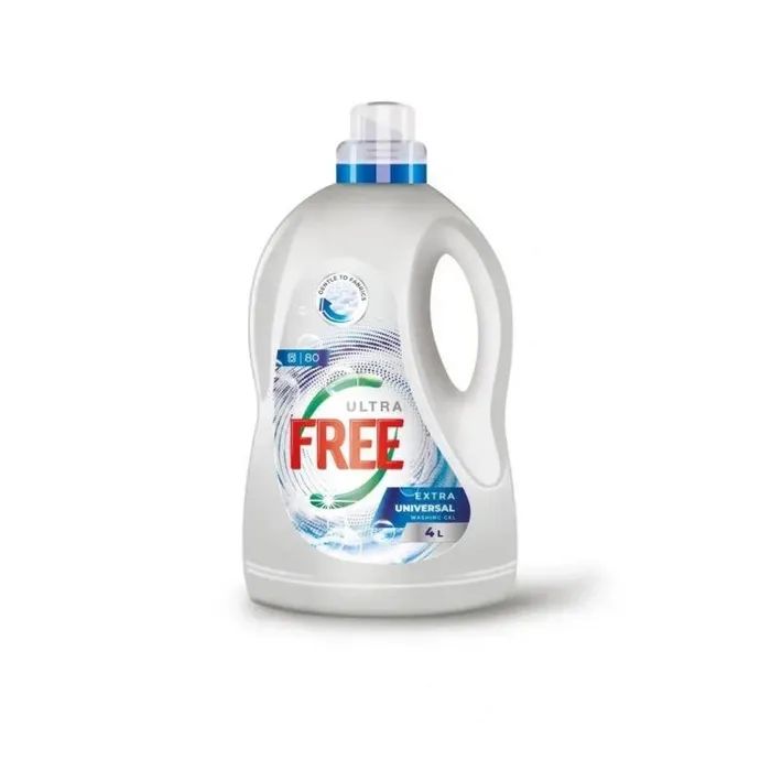 Гель для прання Free Alpine Freshness White З ароматом свіжості 4 л (4820196011415)