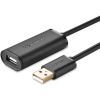 Дата кабель USB 2.0 AM to AF 15.0m Active black Ugreen (10323)